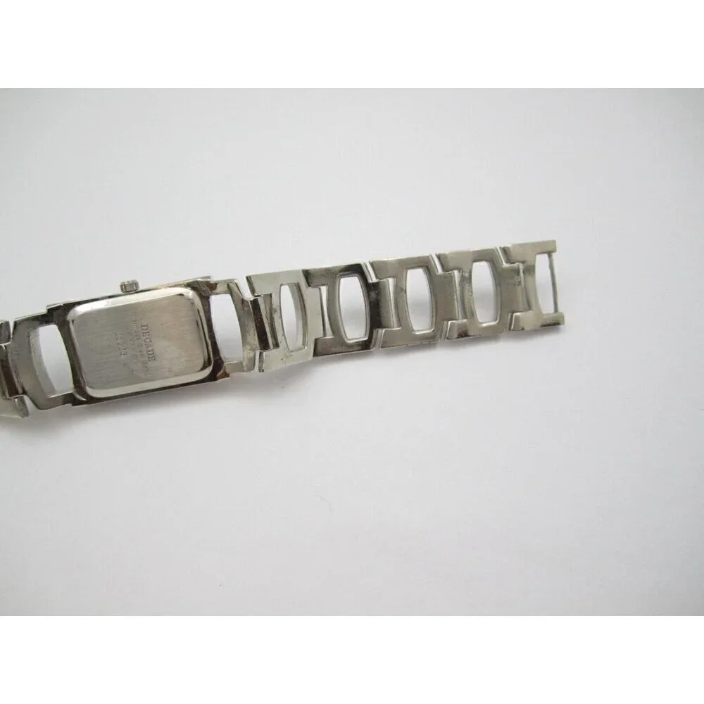 Women Decade Quartz WR Analog 20mm Dial Causal‎ Tank Style Watch (G654)